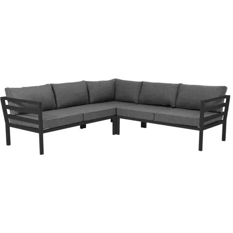 Weldon Brafab Loungesoffa Svart/Grå Fynd