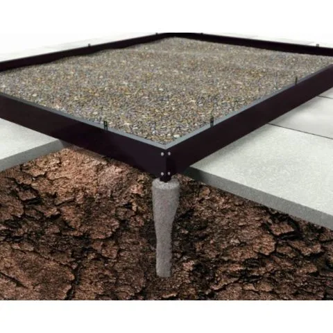 F08202 Halls Fundament 6,2 m², svart Handla nu