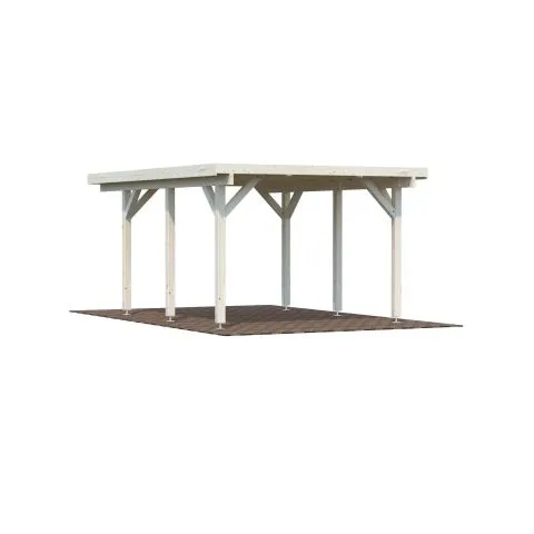 Kampanjpris Karl Palmako Carport 18,4 m²/inv. 11,7 m², obehandlad