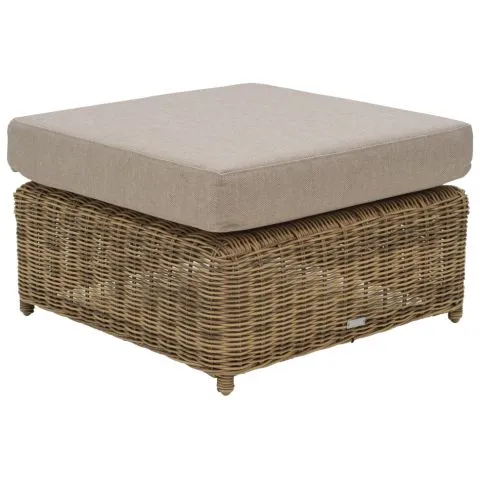 Kundfavorit Glendon Brafab Fotpall Rustic/Beige