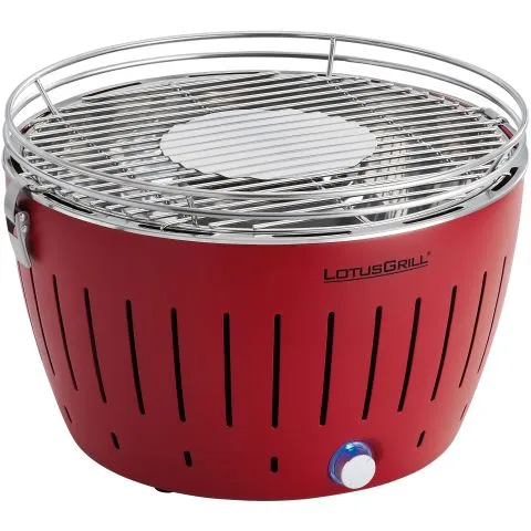 Populär G 340 LotusGrill Kolgrill 34 cm, röd