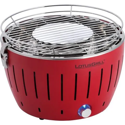 G-RO-280 LotusGrill Kolgrill 28 cm, röd Expressleverans