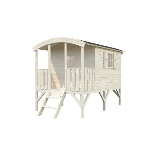 Köp online Huck Palmako Lekstuga 3,7 m²/inv. 3,3 m², obehandlad