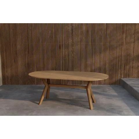 Rabatter Kenya Venture Home Matbord natur, 200x90