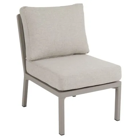 Nyhet Samvaro High Brafab Modulsoffa mittdel Khaki/Sand