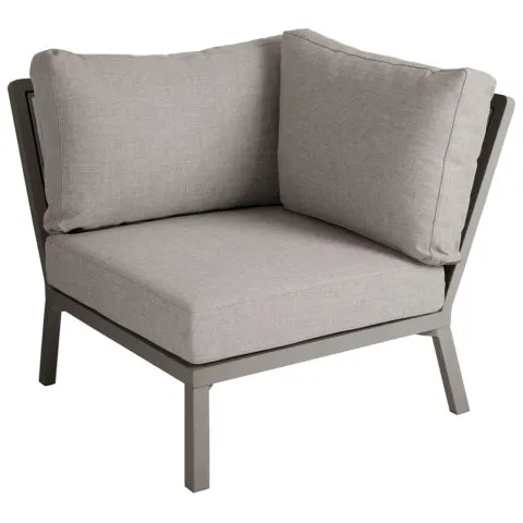 Samvaro Low Brafab Modulsoffa hörn Khaki/Sand Populärt val