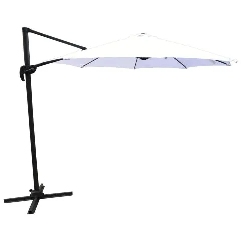 Leeds 7015-309L Venture Home Parasoll svart/vitt Fynd