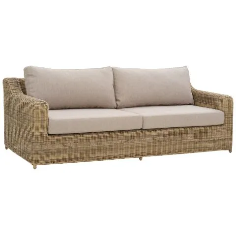 Glendon Brafab Soffa 2,5-sits Rustic/Beige Snabb frakt