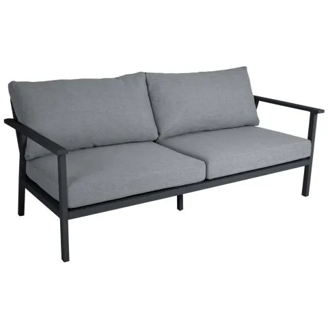 Samvaro Low Brafab Soffa 2,5-sits Antracit/Pearl Grey Rabatter