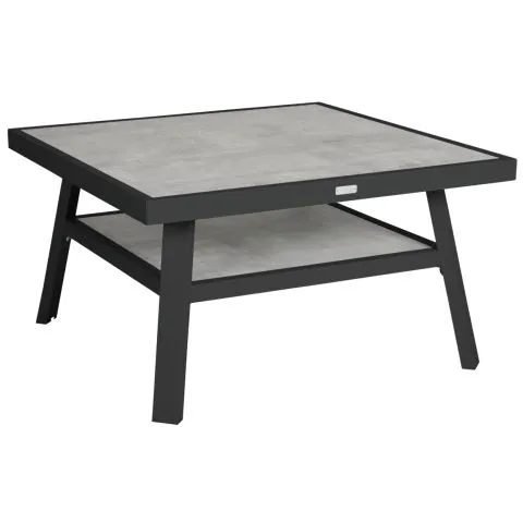 Fynd Samvaro Low Brafab Soffbord Antracit/Antracit