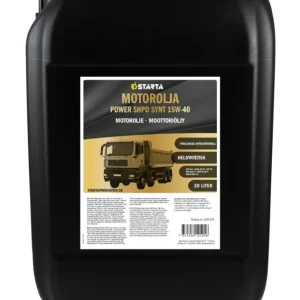 STARTA Motorolja Power SHPD Synt 15W-40 20 lit Begränsat antal