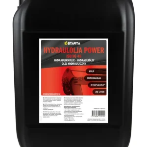 STARTA Hydraulolja Power 46 20 lit Endast denna vecka