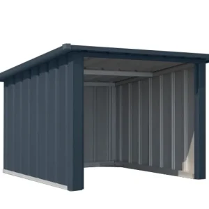 Billig Hus Green Land Garage Till Robotgräsklippare L Svart