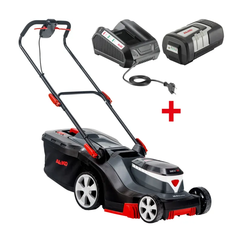 Gräsklippare AL-KO 38.5 Li Comfort Batteridriven Med Batteri & Laddare Billig