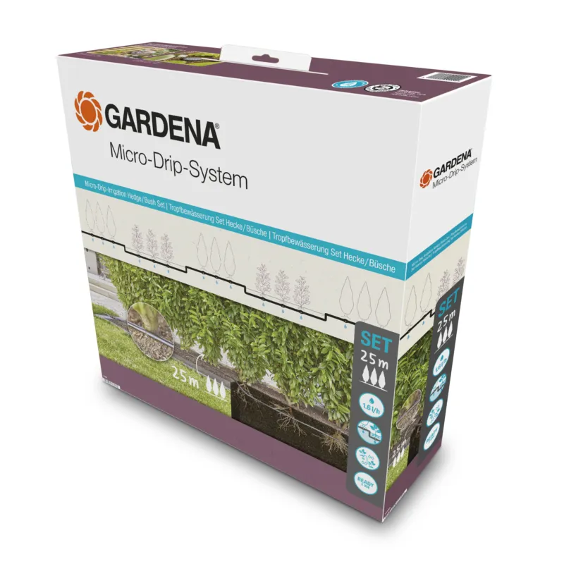 Droppslang Gardena Micro-Drip Set 25 m Ovan och Under Jord Reapris