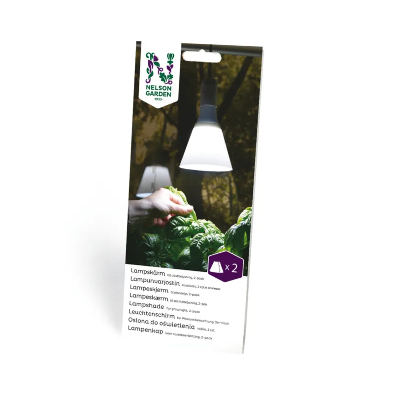 Outlet Lampskärm Nelson Garden Växtbel LED-lampa E27 2-pack