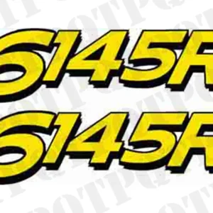 Bästa pris John Deere 6145R Model Decal Left and Right