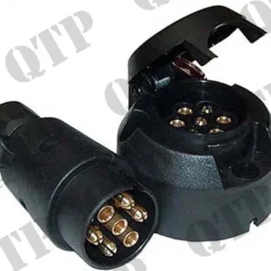 Trailer Socket & Plug 7 Pole risnedsättning
