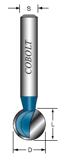 Kundfavorit KORNISCHFRÄS COBOLT D:20MM