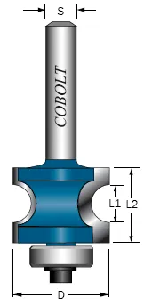 HALVSTAVFRÄS COBOLT R:5 MM Handla nu