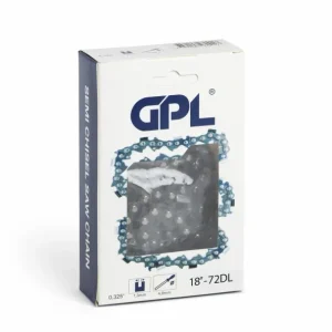 Motorsågkedja GPL Semi Chisel .325" 1,3mm 18tum - 72DL Säker betalning