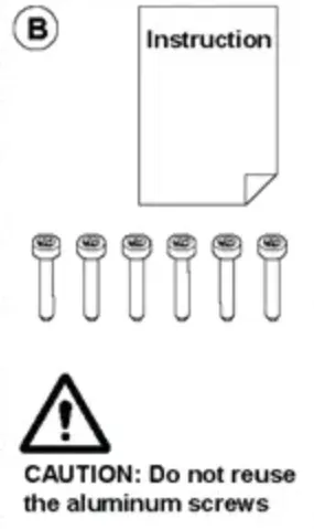 Screw Kit Aluminum 6 Pcs 5298672-01 Reapris
