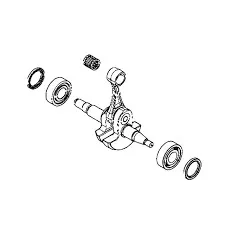 Crankshaft Kit 90 Cc Spare Par 5979392-01 Rabatter