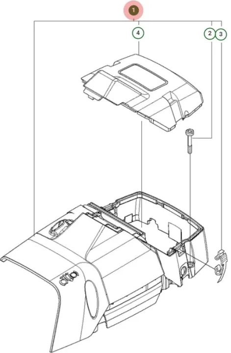 risnedsättning Cylinderkåpa Kpl