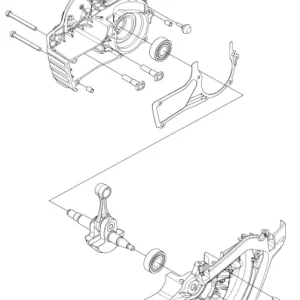 Short Block 90Cc Metallic Grey 5970109-01 Lägg i varukorgen
