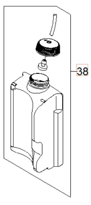 Sista chansen Detergent Tank Kit