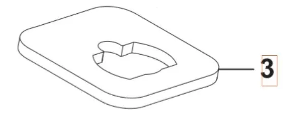Rabatter Gasket Foam Motor Cover