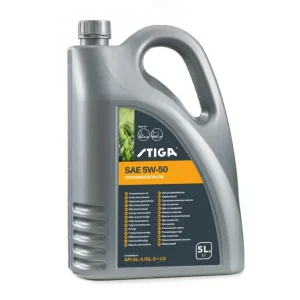 Stiga transmissionsolja SAE 5W-50, 5L, 1111-9282-01 I lager