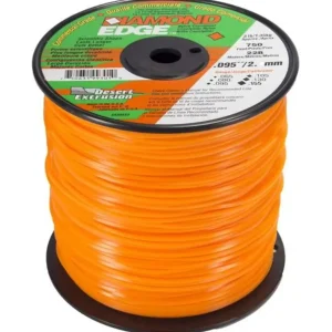 Trimmertråd 2,4mm x 260m, Diamond Edge Fynd