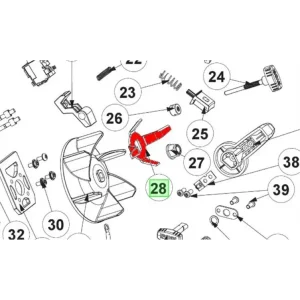 Kniv till fläkt, OBV18, RBV1850, RBV1840, 5131041296 Reapris