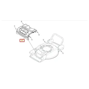 Populärt val Front Skyddskåpa Multiclip 47 Blue 322226219/0