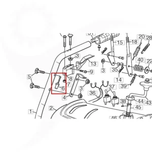 Begränsat antal Kopplingsvajer ST5266 TRAC 1811-3006-01