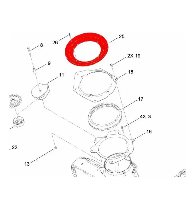 Erbjudande Seal Ring CCR6053 114-3772