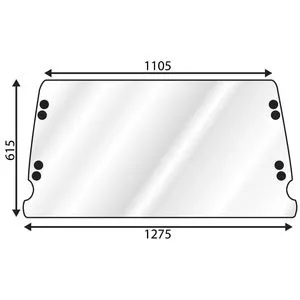 Populärt val Bakruta Ford 10-30 Serie Q-Kabin
