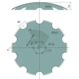 Tallrik 560X4 Extra rabatt