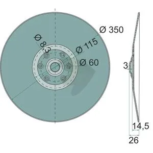 Rabatt Tallrik - 34910010