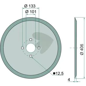 Outlet Tallrik 406 X 4 Mm