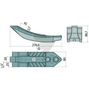 Spets - H2220761 Snabb leverans