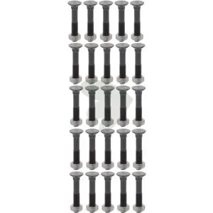 Rabatter Plogskruvar med mutter M12x70, DIN 608, 10.9 25-pack