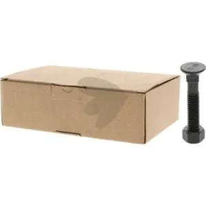 Plogskruvar med mutter M12x55, DIN 608, 12.9 25-pack risnedsättning