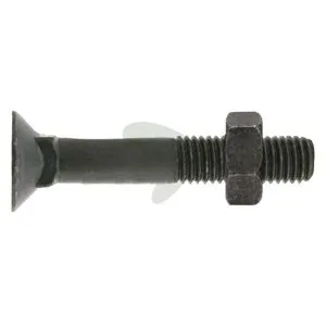 Plogskruvar med mutter M12x55, DIN 608 10.9 25-pack Rabatter
