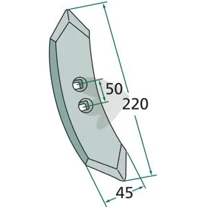 Skär Radie = 300, Tjocklek = 7 45X220mm Ventzki m.fl. Beställ idag