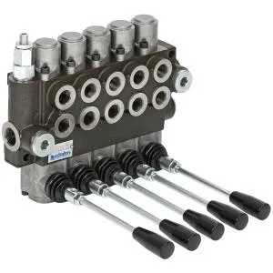 Riktningsventil 3/8" - max. 40 l/min 5-SPOLE Utförsäljning