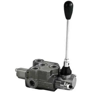 Billig Hydraulventil 1/2" - max. 70 l/min Dubbelverkande