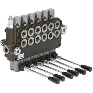 Riktningsventil 1/2" - max. 80 l/min 6-SPOLE Extra rabatt