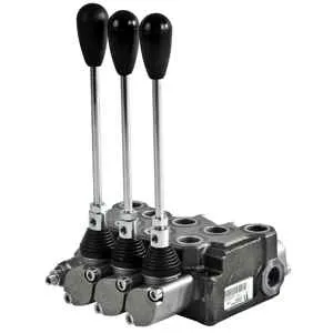 Kampanjpris Hydraulventil 1/2" - max. 70 l/min Typ 3 sektioner